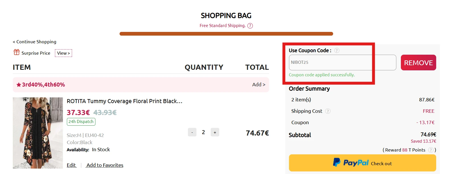 Rotita verified promo code NIBOT20